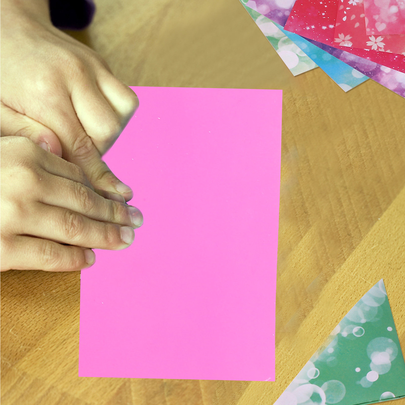 Art Craft With Paper - 10 Sheets A4 Colorful Foam Paper