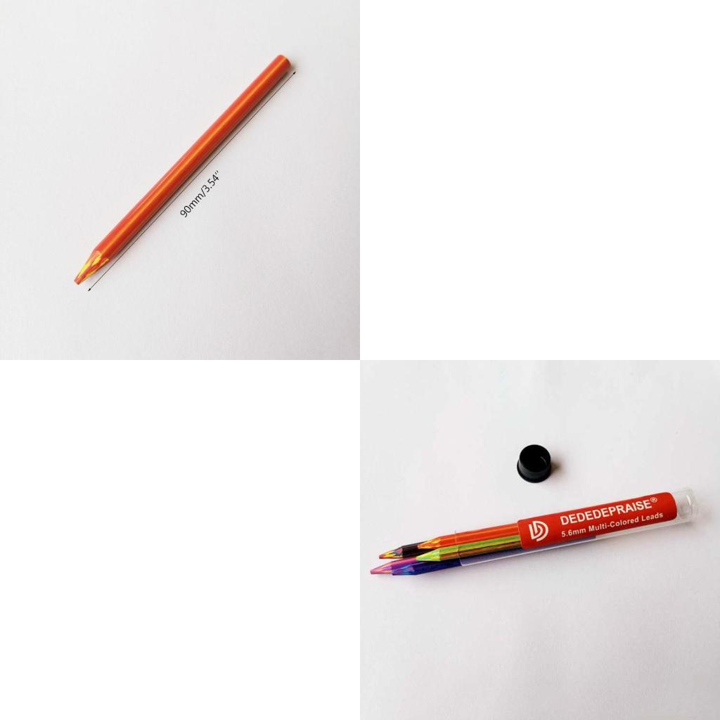Art Craft Doodle - 5pc Rainbow Pencil Leads Art Colored
