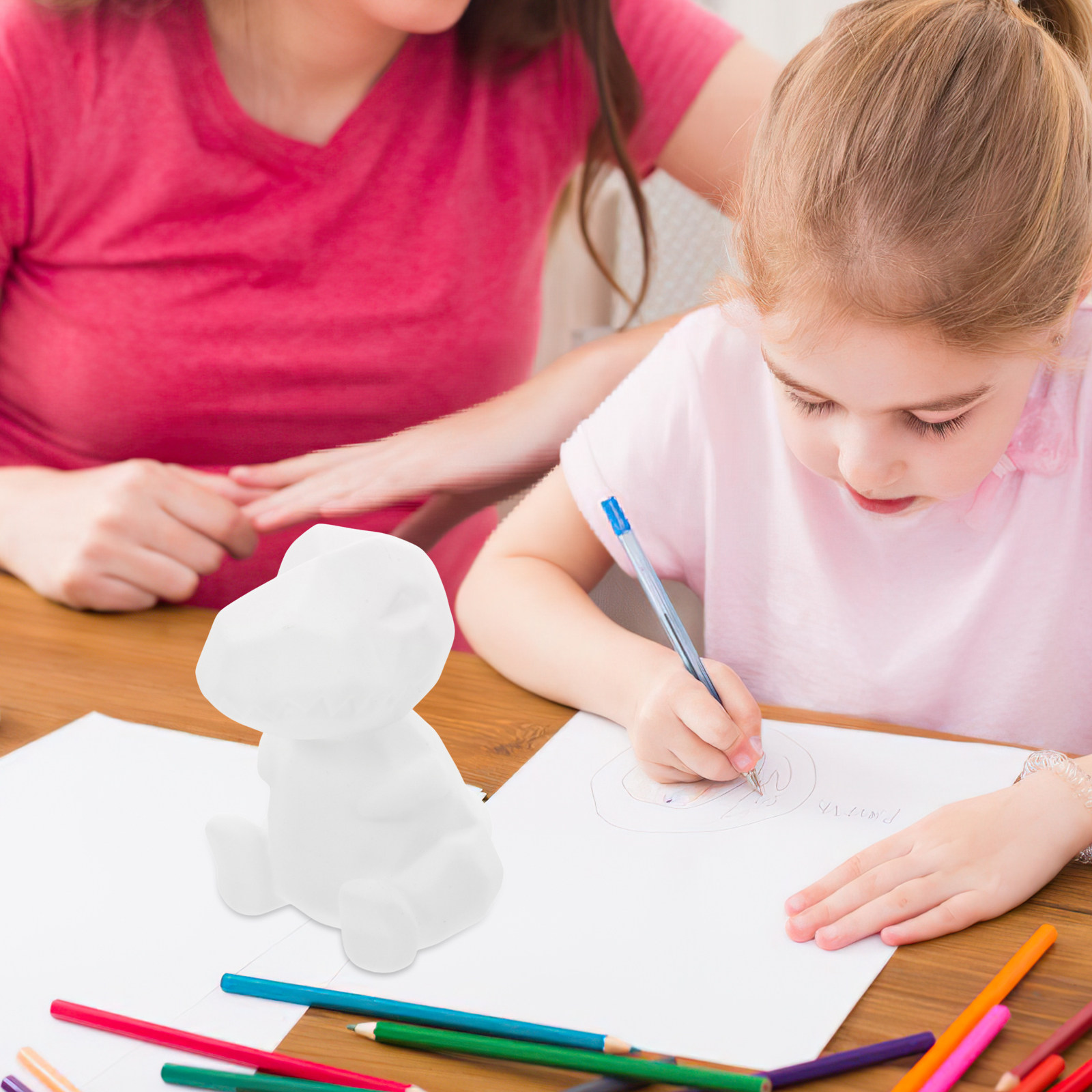 Art Craft Doodle - 1Set Paint Your Own Dinosaur Night