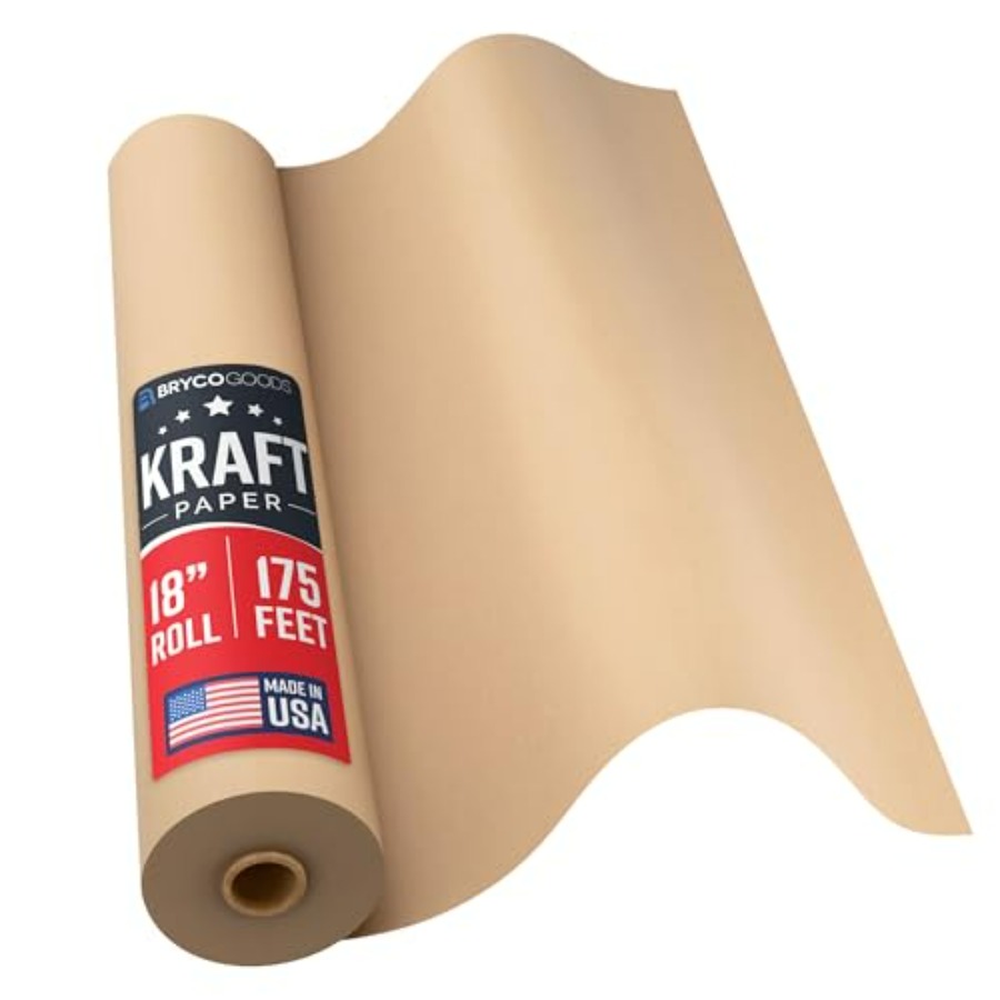 Art Craft Jumbo - Jumbo Kraft Paper Roll - -