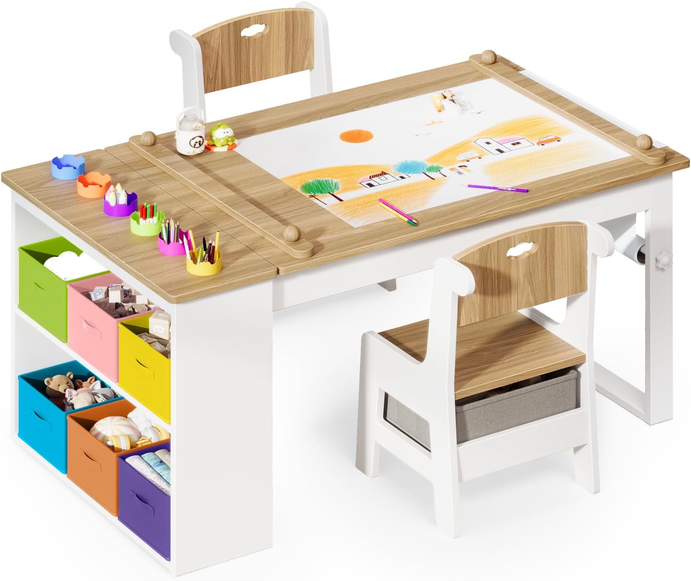 Art Craft Cup - Kids Art Table and Chairs, Toddler