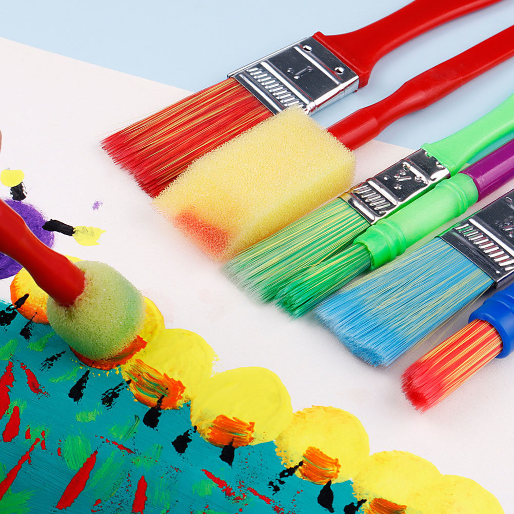 Art Craft Doodle - 14Pcs Painting Brushes Set Premium Soft