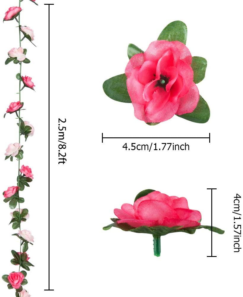 2M 45 Heads Artificial Flower  – Art Craft Rose Bewertung und Preis