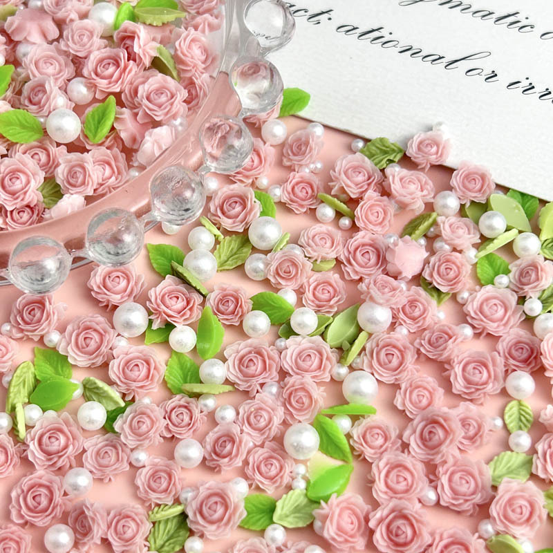 50pcs Random Mixed Resin Flowe – Art Craft Rose Bewertung und Preis