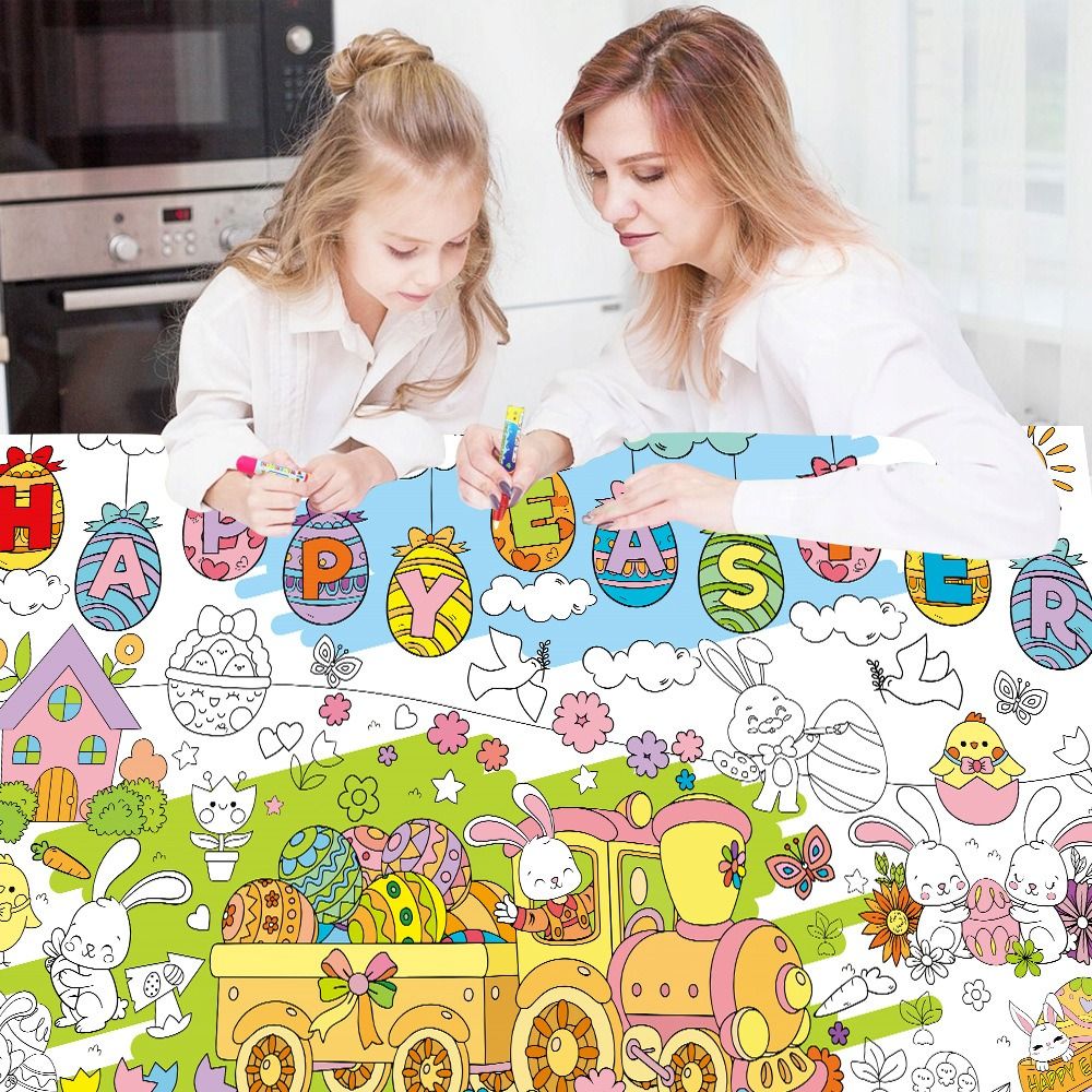 DIY Easter Giant Coloring Post – Art Craft Doodle Bewertung und Preis