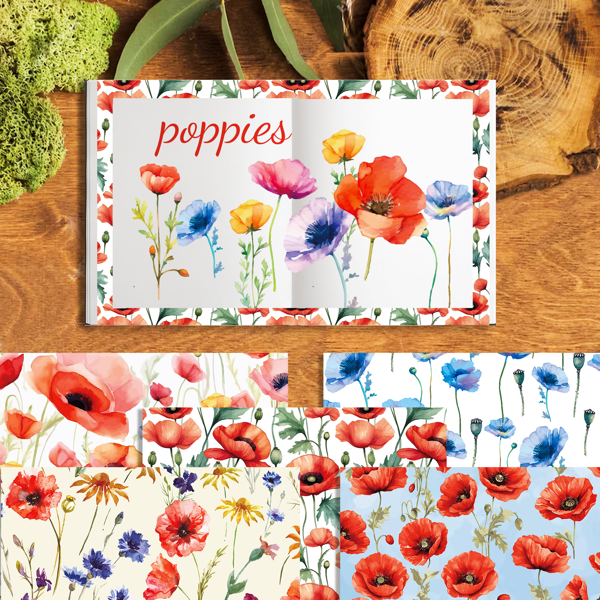 24pcs 30*30cm Poppy Red Flower – Art Craft With Paper Bewertung und Preis