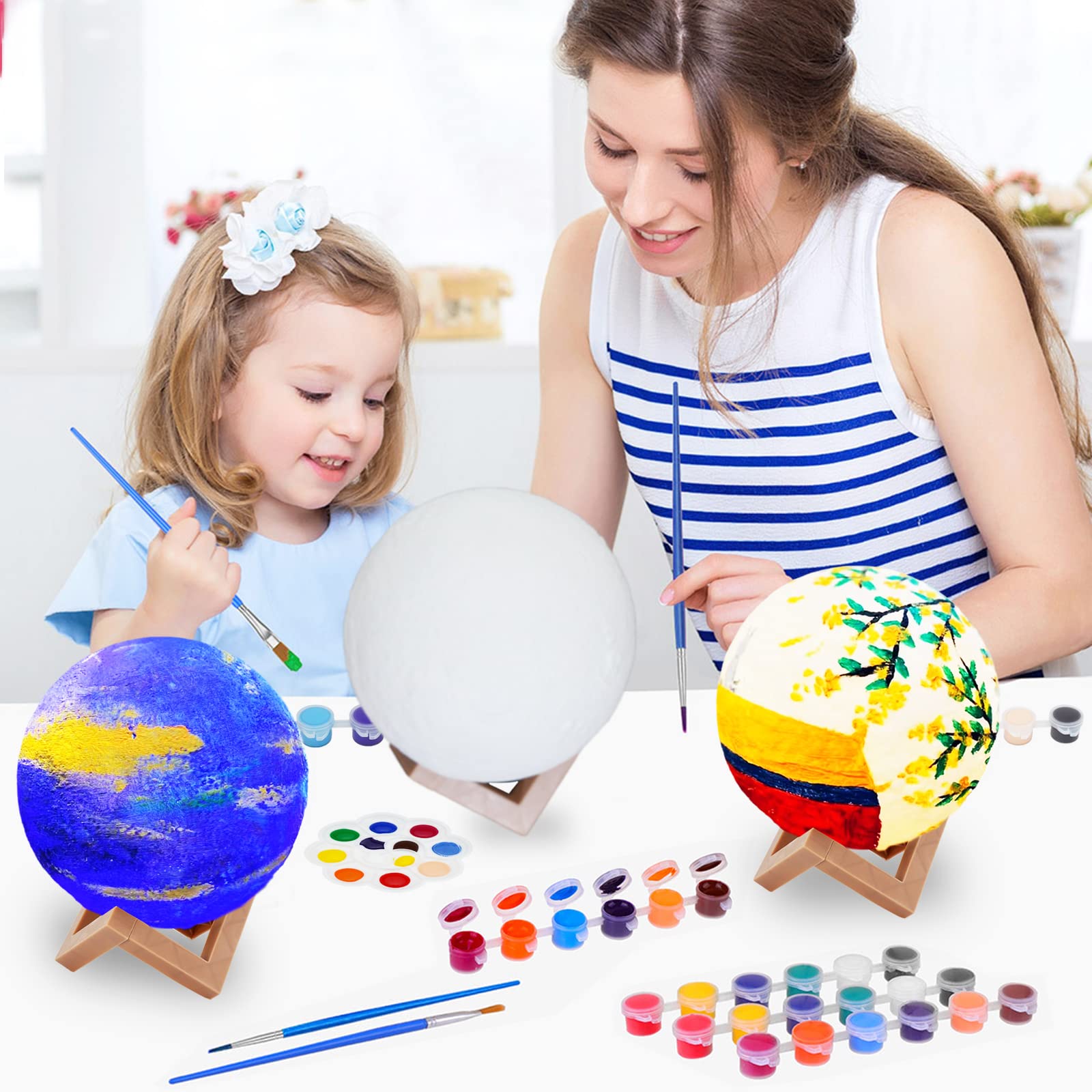 Paint Your Own Moon Lamp Kit C – Art Craft Night Bewertung und Preis