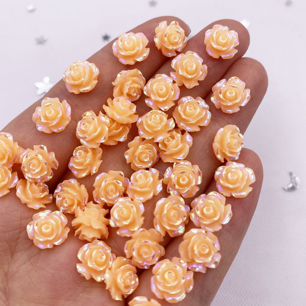 50Pcs 10mm AB Resin Glitter  R – Art Craft Rose Bewertung und Preis