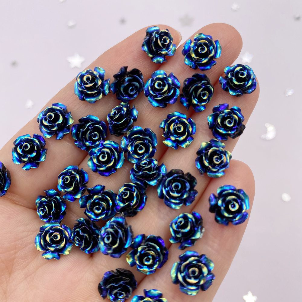 50Pcs 10mm AB Resin Glitter  R – Art Craft Rose Bewertung und Preis