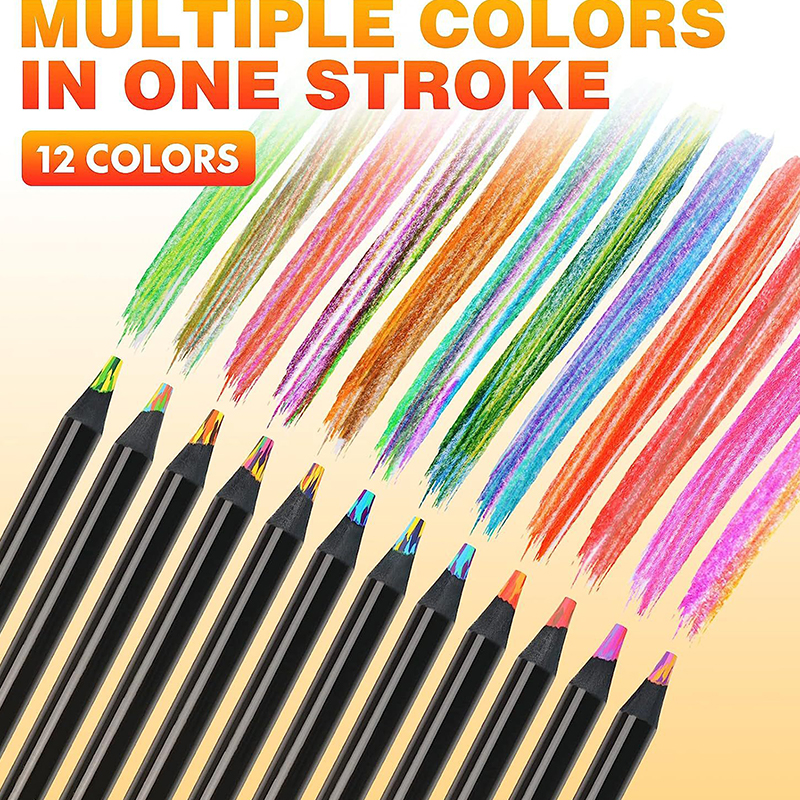 Multicolored Pencils Gradient  – Art Craft Jumbo Bewertung und Preis
