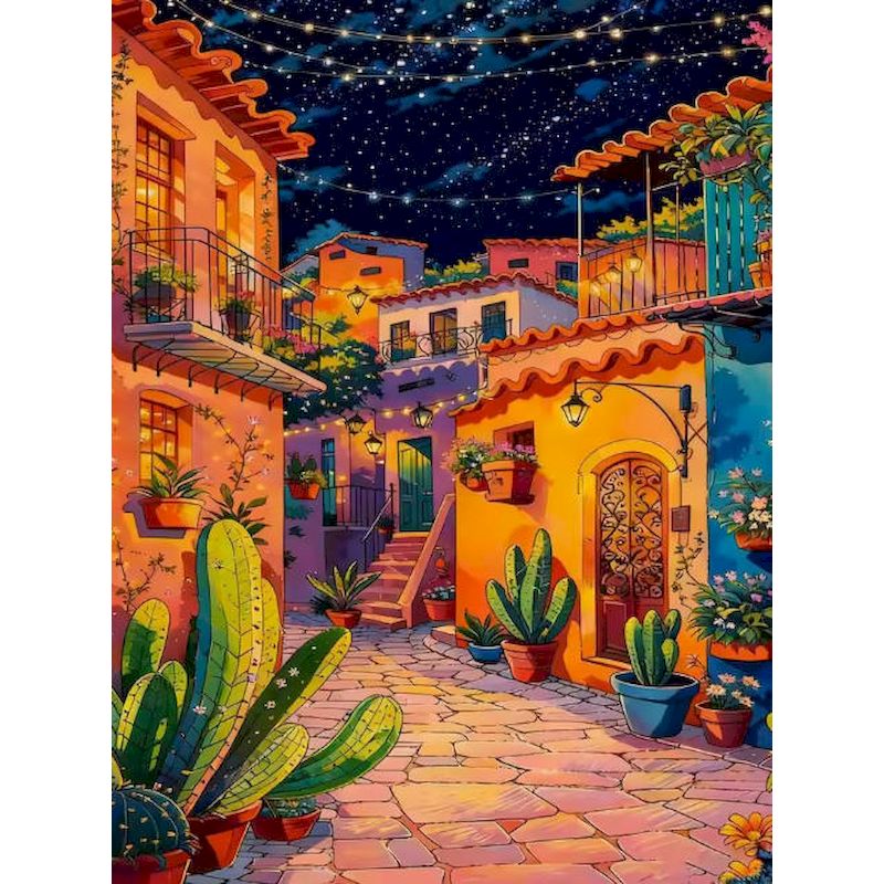 GATYZTORY Night City Paint By  – Art Craft Night Bewertung und Preis