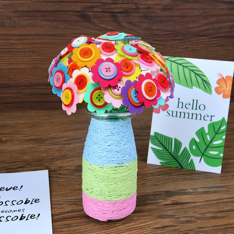 Flower Craft Kit Bouquet with  – Art Craft 6 Year Old Bewertung und Preis