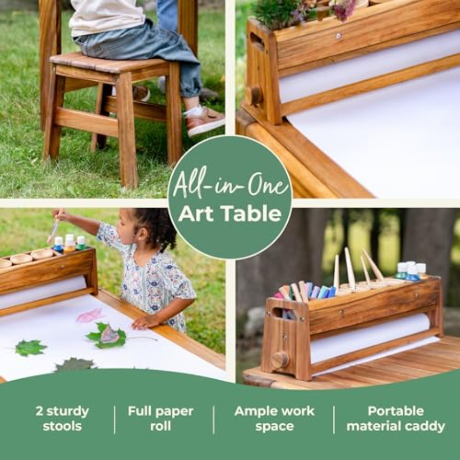 Acadia Outdoor Art Table and S – Art Craft Cup Bewertung und Preis