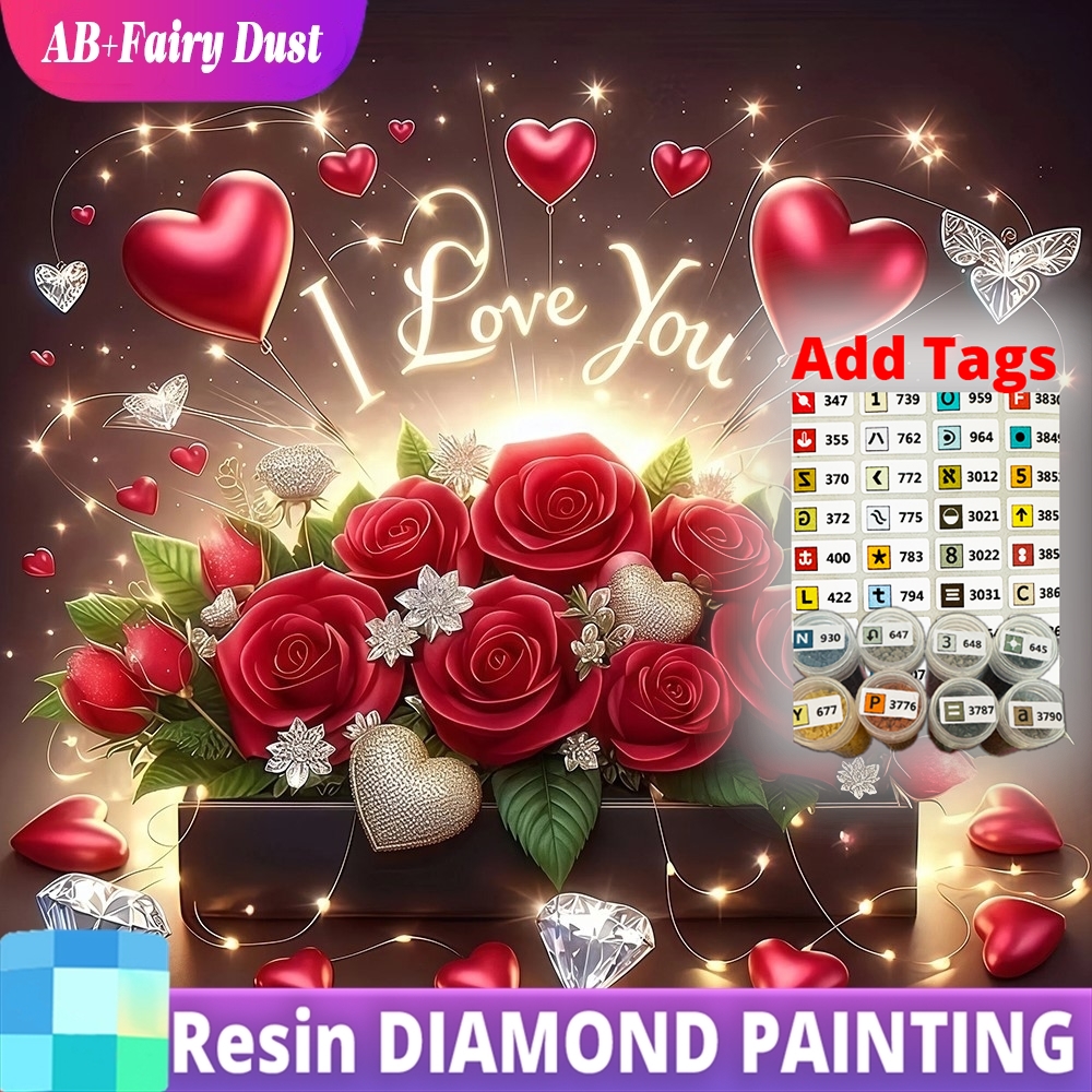 Resin Fairy Dust AB Diamond Pa – Art Craft Rose Bewertung und Preis