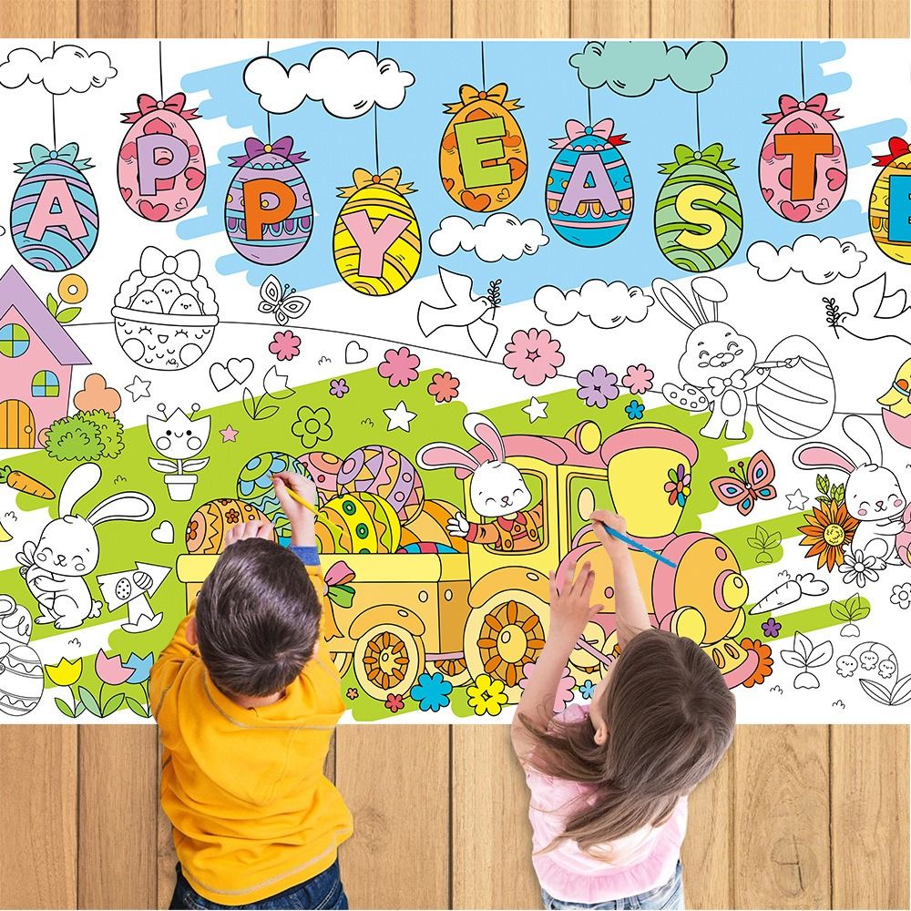 DIY Easter Giant Coloring Post – Art Craft Doodle Bewertung und Preis