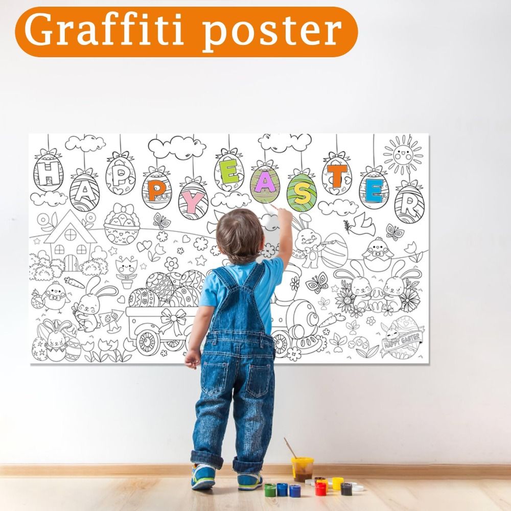 DIY Easter Giant Coloring Post – Art Craft Doodle Bewertung und Preis