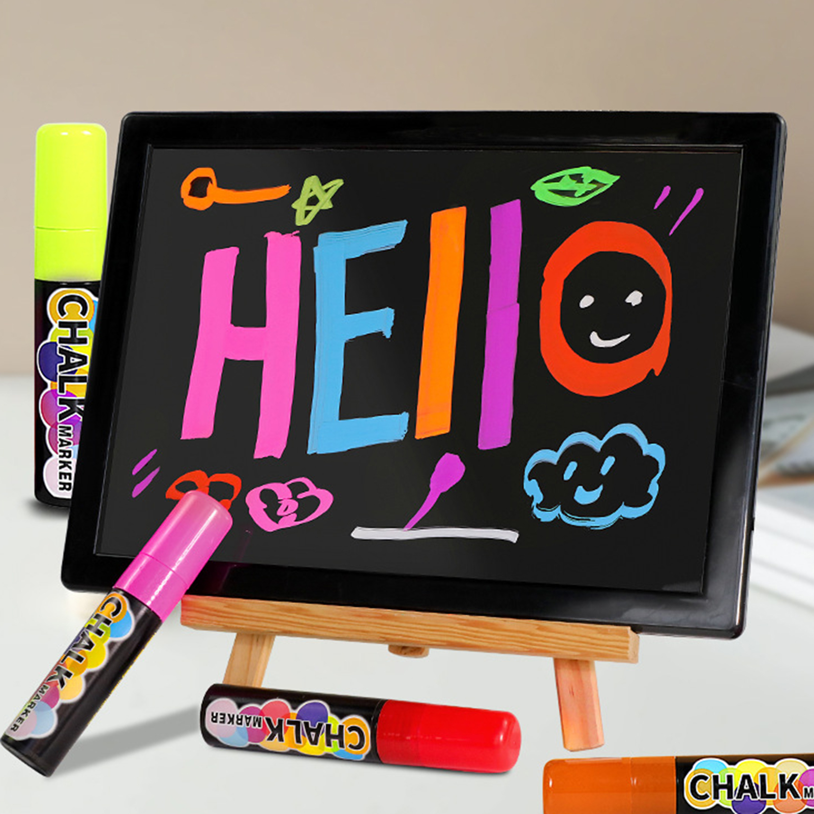 Washable Jumbo Chalk Markers D – Art Craft Jumbo Bewertung und Preis