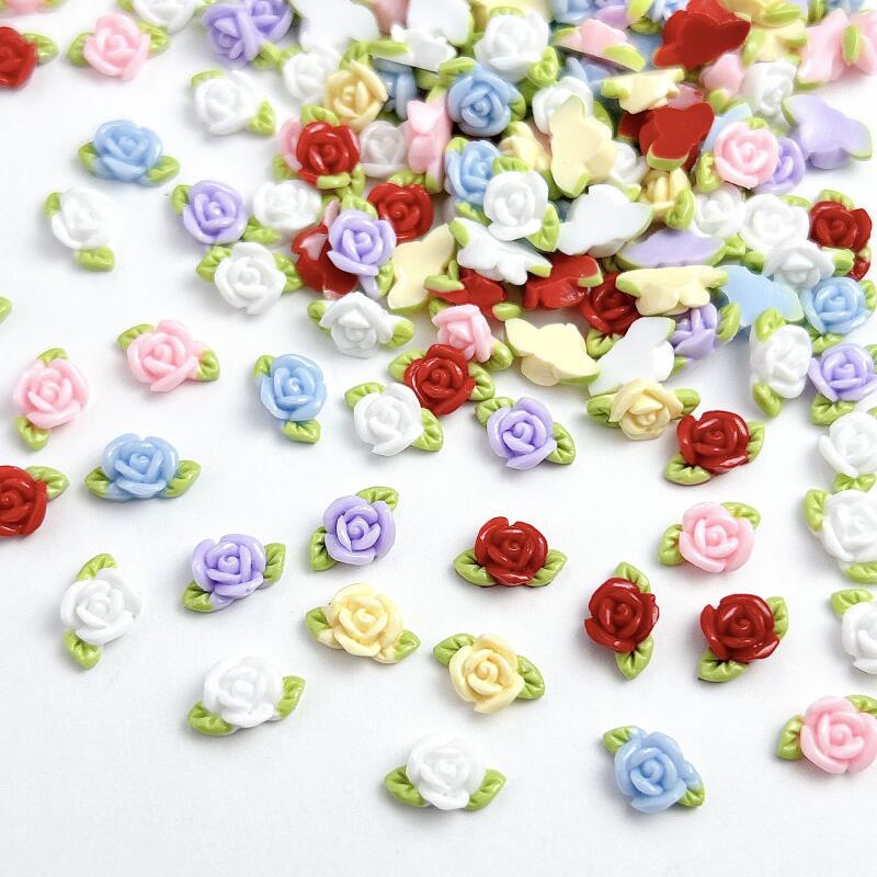30PCS Resin Rose Nail Art Deco – Art Craft Rose Bewertung und Preis