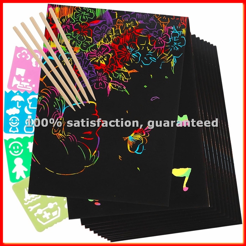 Scratch Paper Art Set, Black C – Art Craft Kit Bewertung und Preis