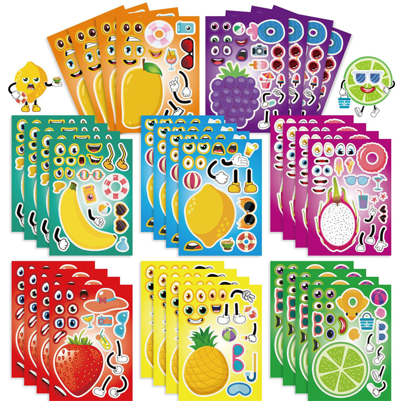 6-24sheet Make Your Own Fruit  – Art Craft 6 Year Old Bewertung und Preis