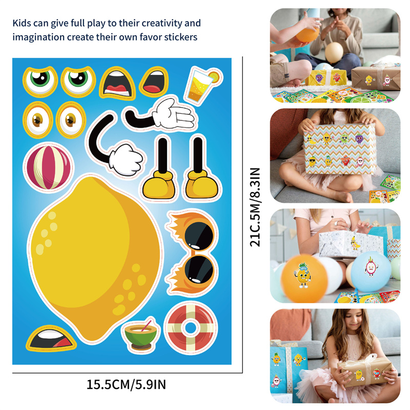 6-24sheet Make Your Own Fruit  – Art Craft 6 Year Old Bewertung und Preis