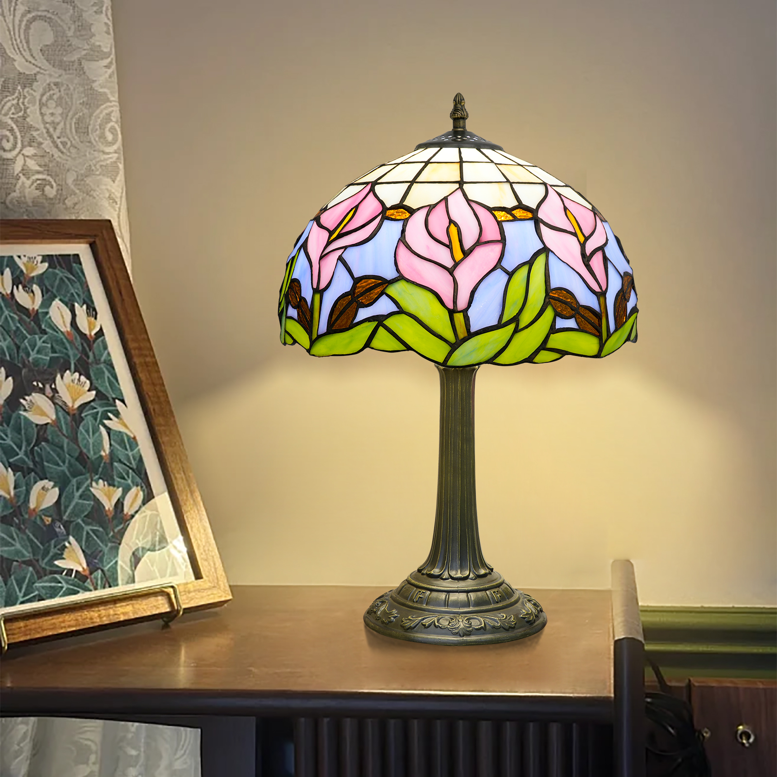 Modern calla lily flower desk  – Art Craft Night Bewertung und Preis
