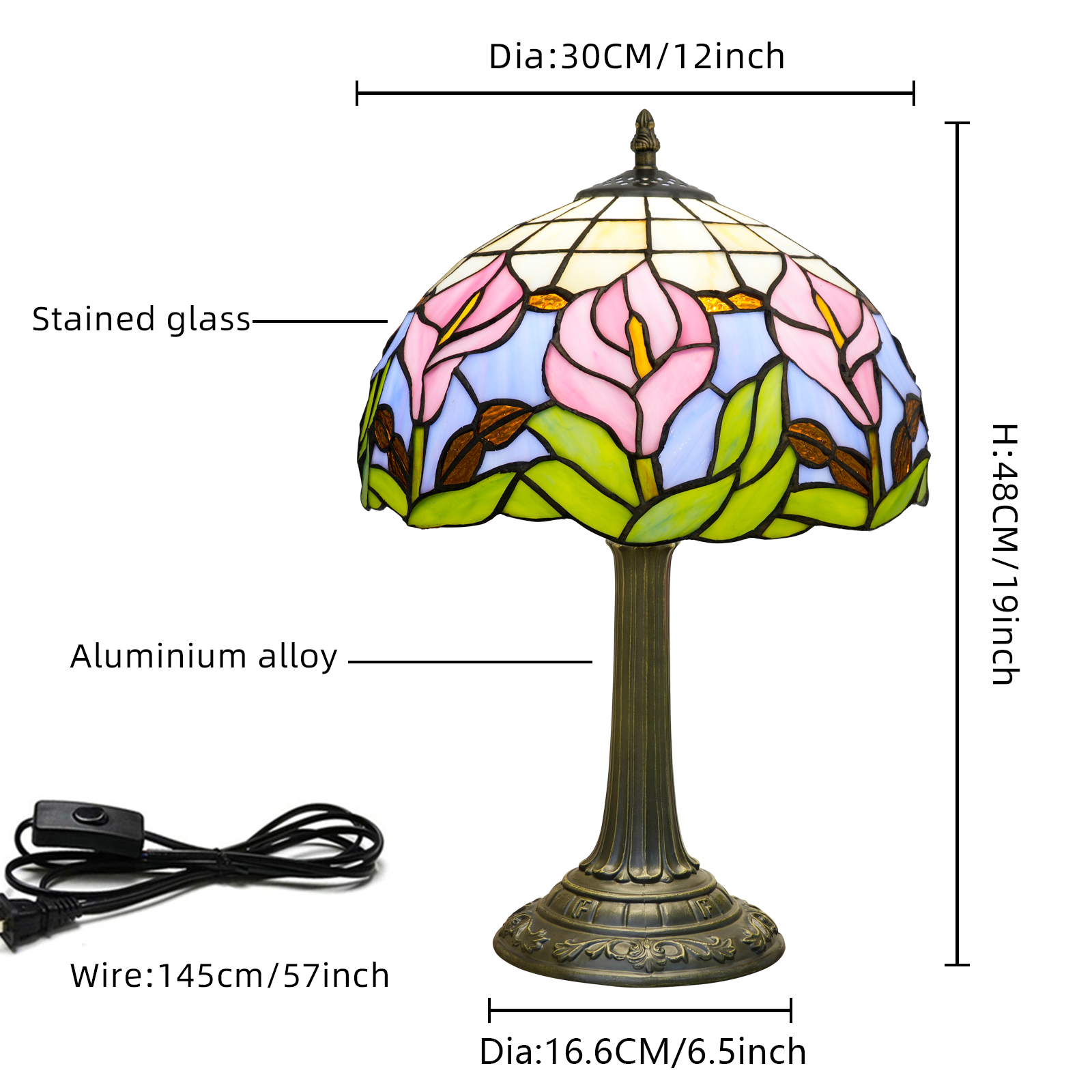 Modern calla lily flower desk  – Art Craft Night Bewertung und Preis