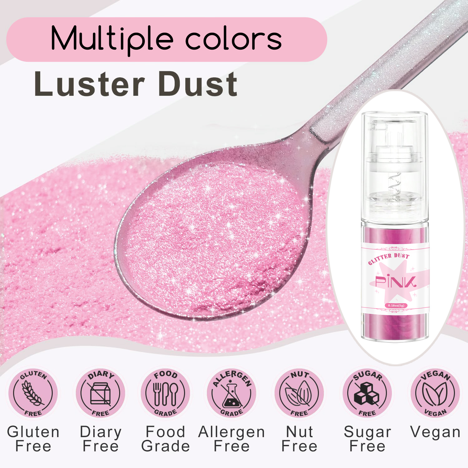 Multicolored Glitter Spray-Shi – Art Craft Party Bewertung und Preis