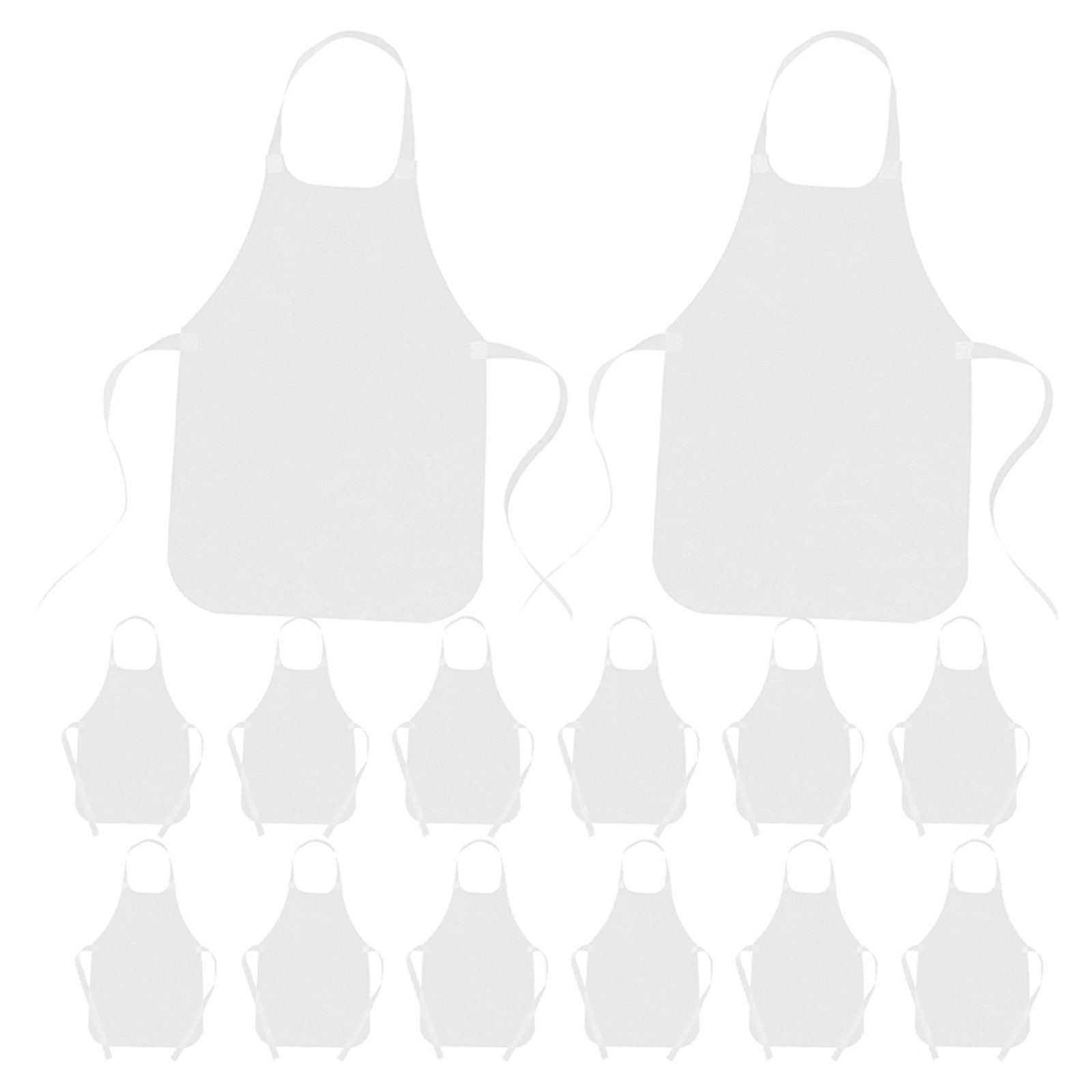 25Pcs White Painting Aprons No – Art Craft Party Bewertung und Preis