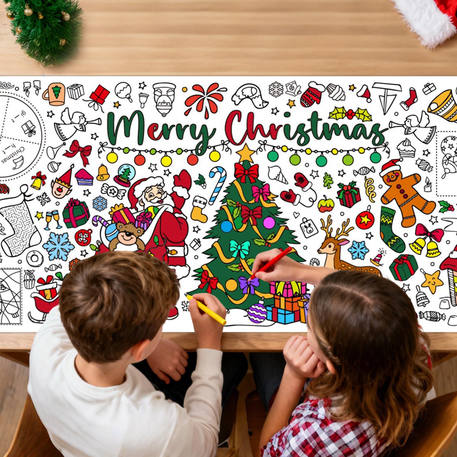 Xmas Giant Coloring PosterBlan – Art Craft Doodle Bewertung und Preis
