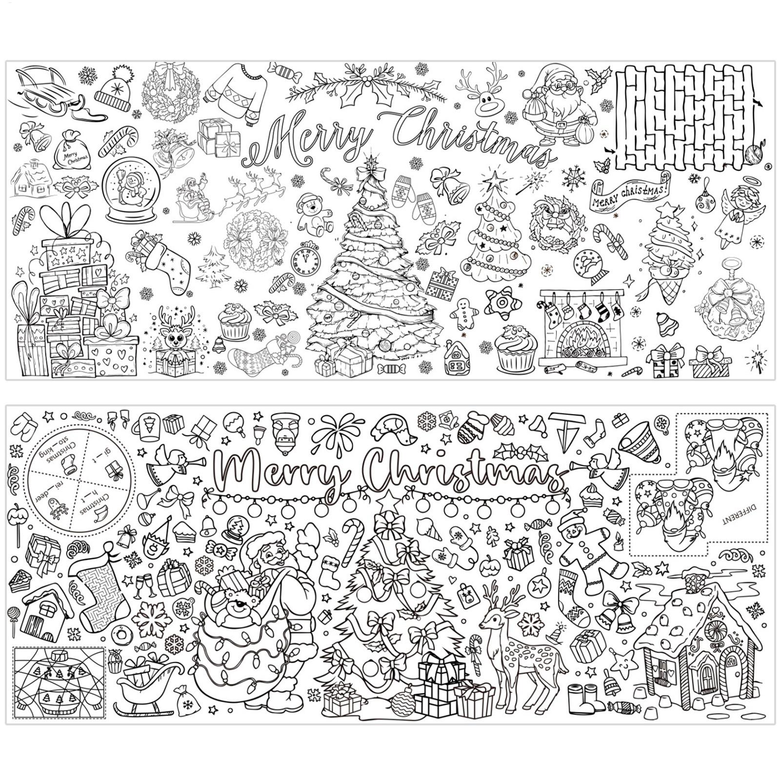 Xmas Giant Coloring PosterBlan – Art Craft Doodle Bewertung und Preis