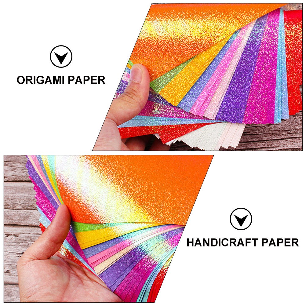 100Pcs Shimmering Origami Pape – Art Craft With Paper Bewertung und Preis