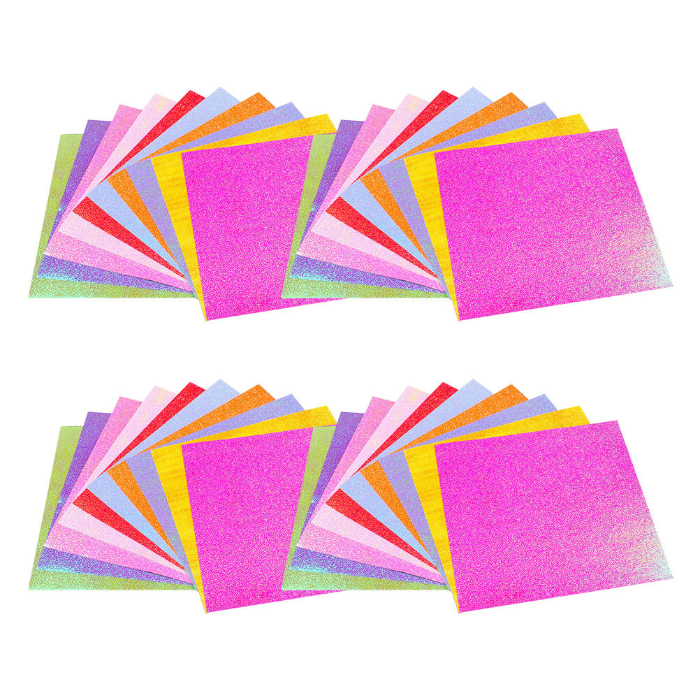 100Pcs Shimmering Origami Pape – Art Craft With Paper Bewertung und Preis