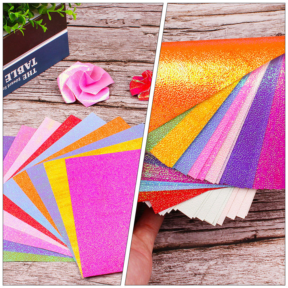 100Pcs Shimmering Origami Pape – Art Craft With Paper Bewertung und Preis