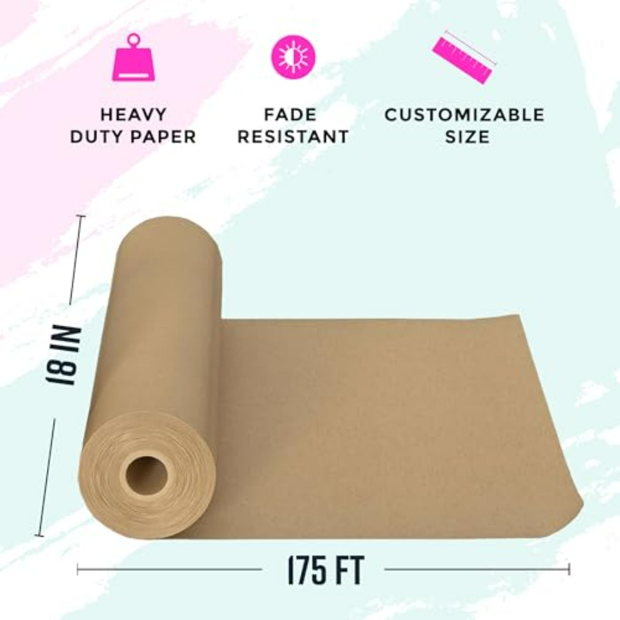 Jumbo Kraft Paper Roll - - 210 – Art Craft Jumbo Bewertung und Preis
