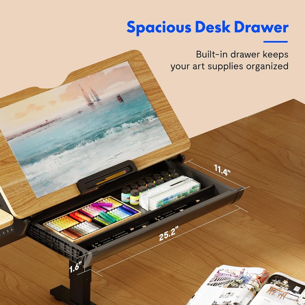 Adjustable Height Electric Sta – Art & Craft Qatar Bewertung und Preis
