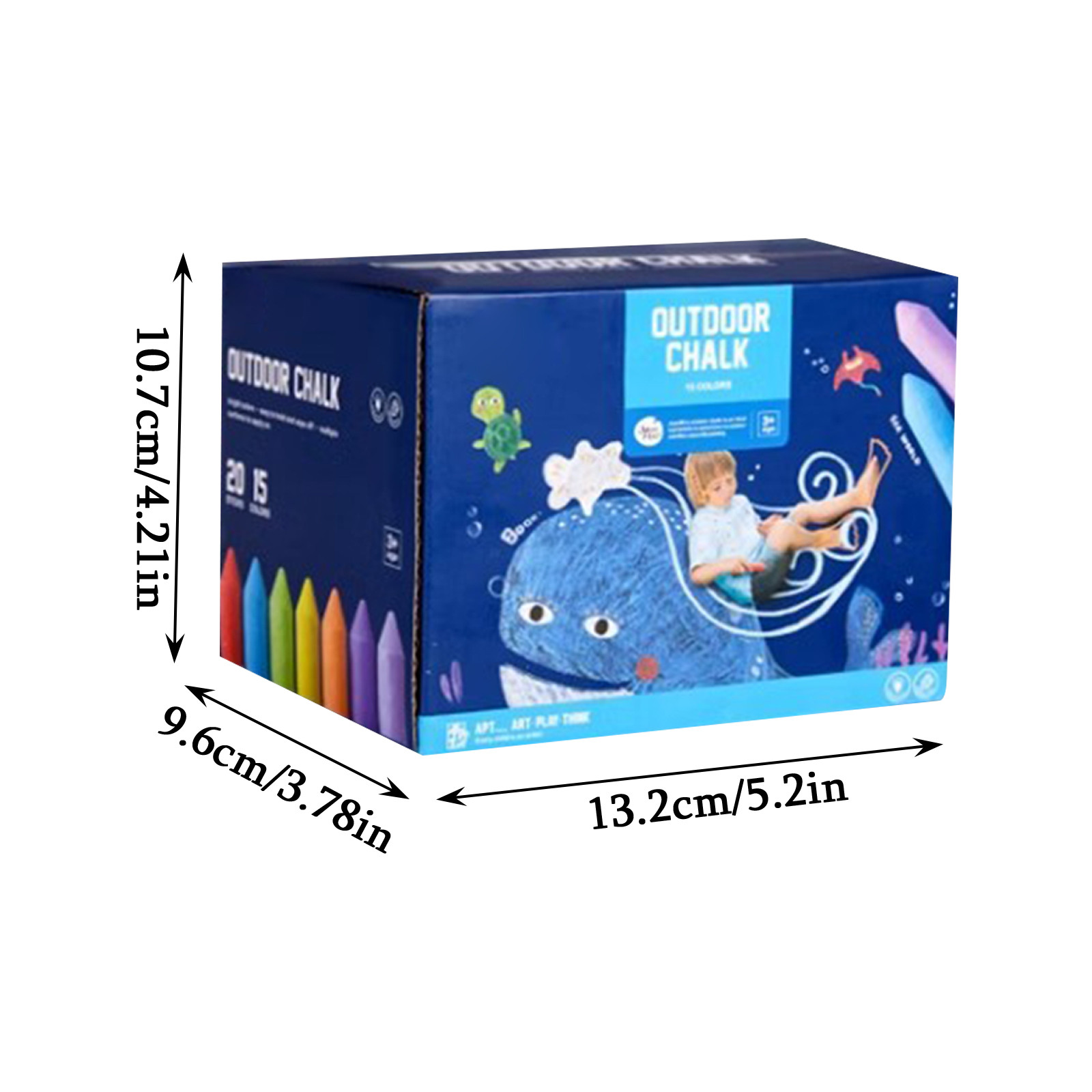 Washable Jumbo Sidewalk Colors – Art Craft Jumbo Bewertung und Preis