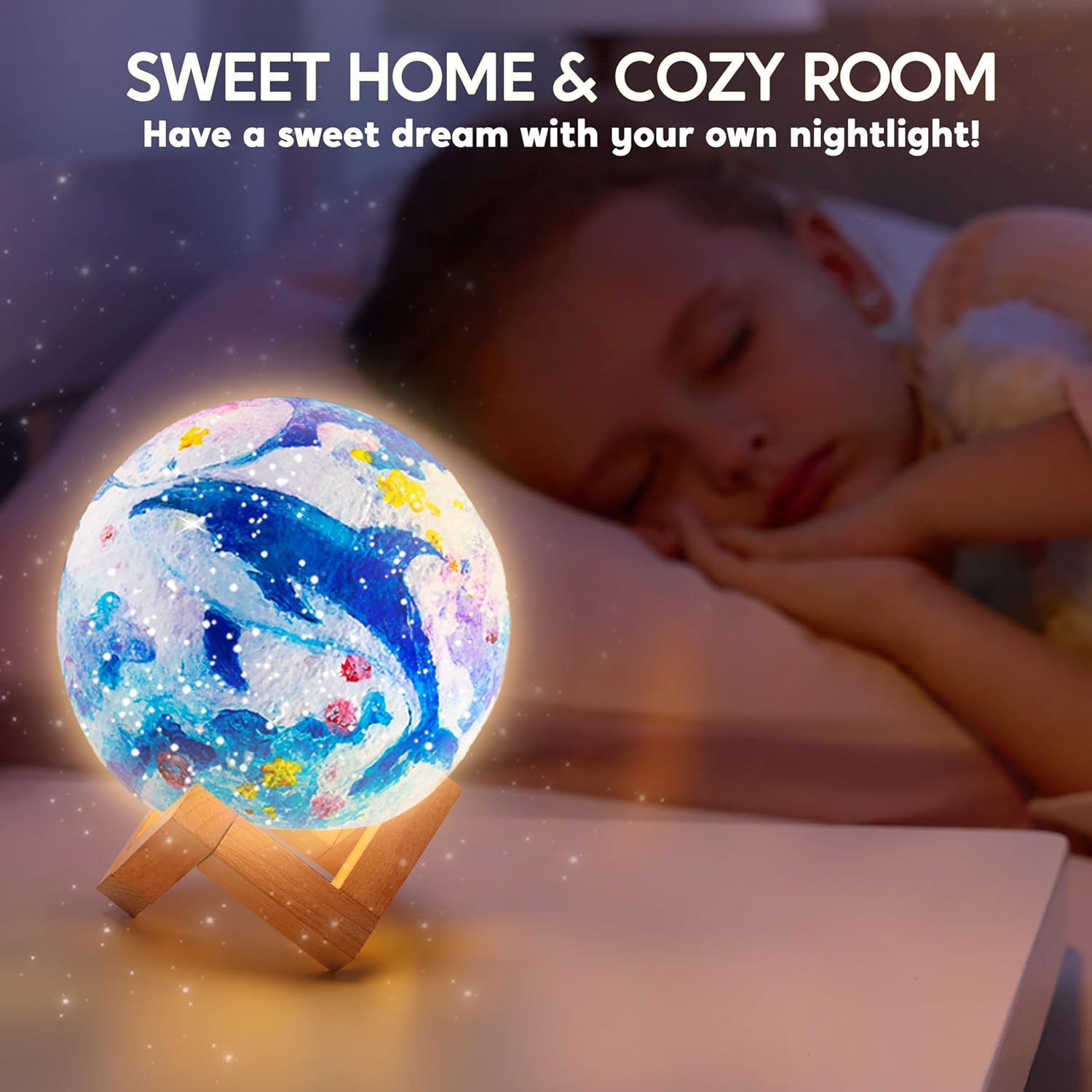 JOYFY DIY 3D Moon Night Light  – Art Craft Night Bewertung und Preis