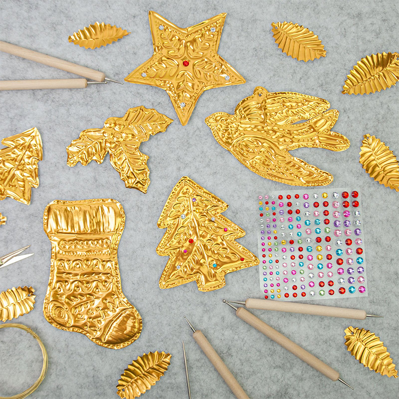 DIY Gold Foil Art Relief Chris – Art Craft With Paper Bewertung und Preis