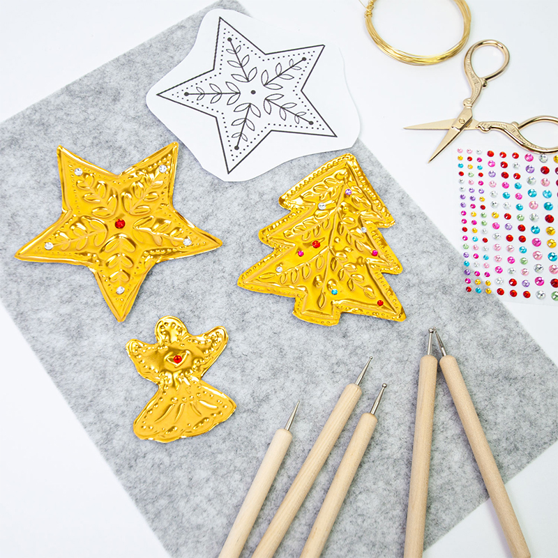 DIY Gold Foil Art Relief Chris – Art Craft With Paper Bewertung und Preis