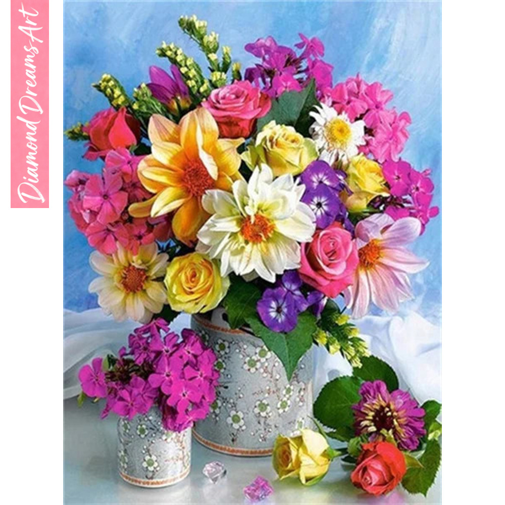 Full Diamond Mosaic Flower 5D  – Art Craft Rose Bewertung und Preis