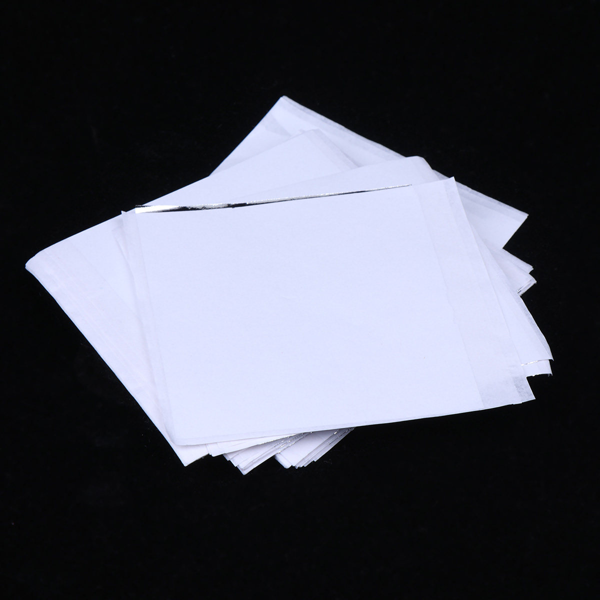 100 Sheets 9x9cm Imitation Sil – Art Craft With Paper Bewertung und Preis