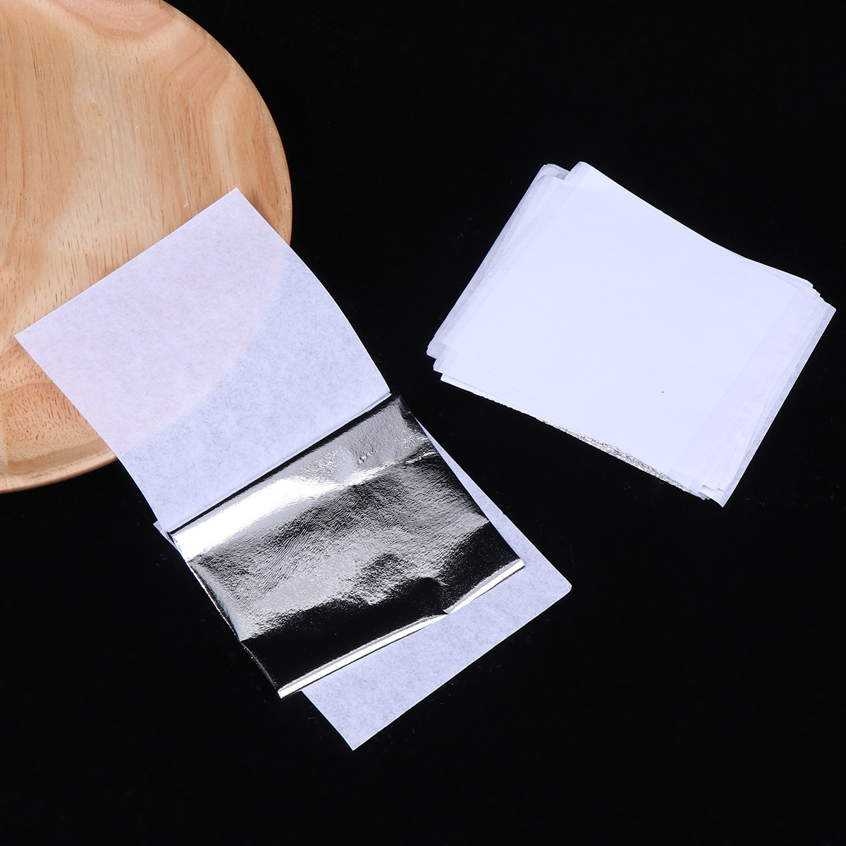100 Sheets 9x9cm Imitation Sil – Art Craft With Paper Bewertung und Preis