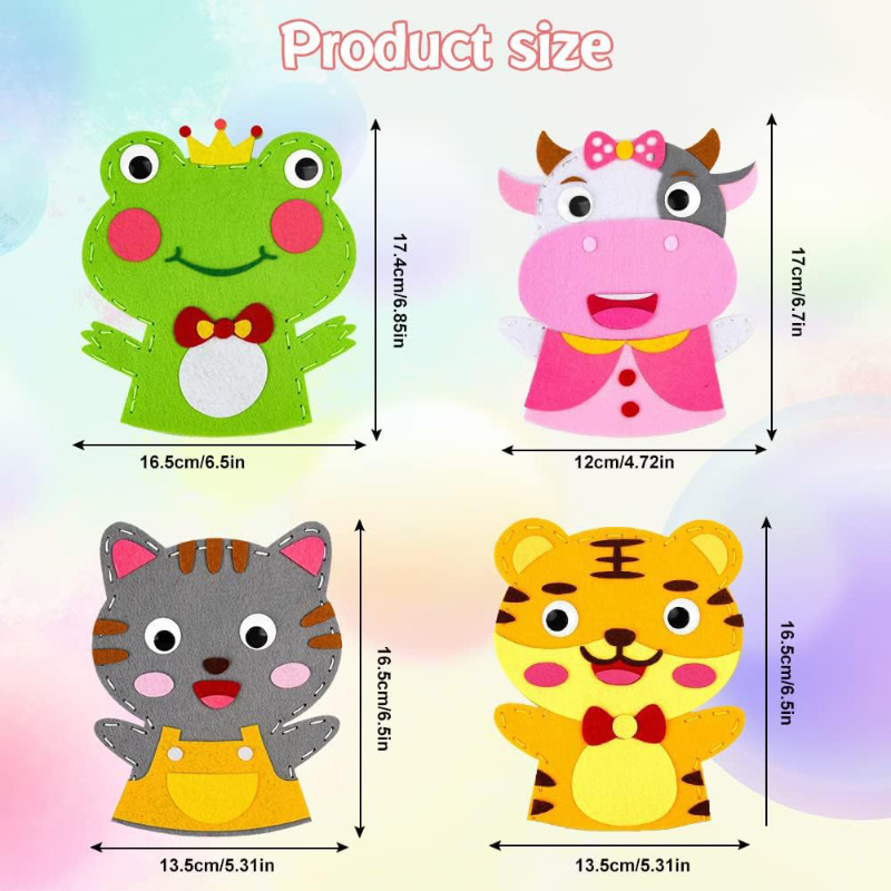 Cute Cartoon Animal Hand Puppe – Art Craft 6 Year Old Bewertung und Preis