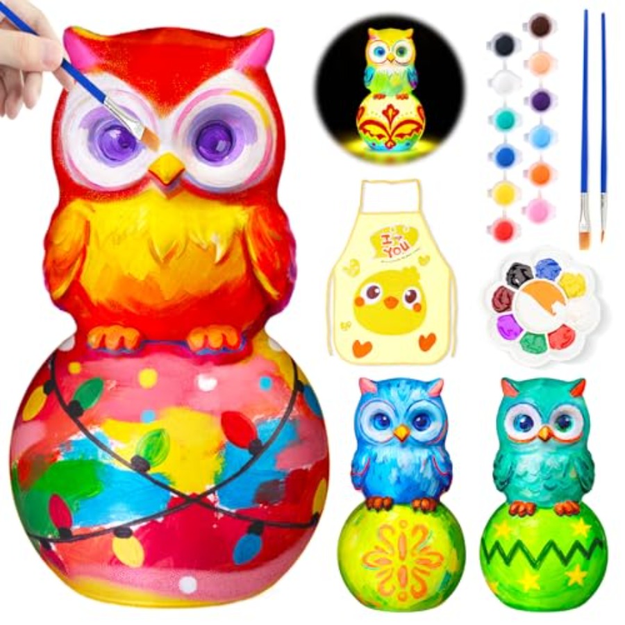 Paint Your Own Lamp Kit, Arts  – Art Craft Kit Bewertung und Preis