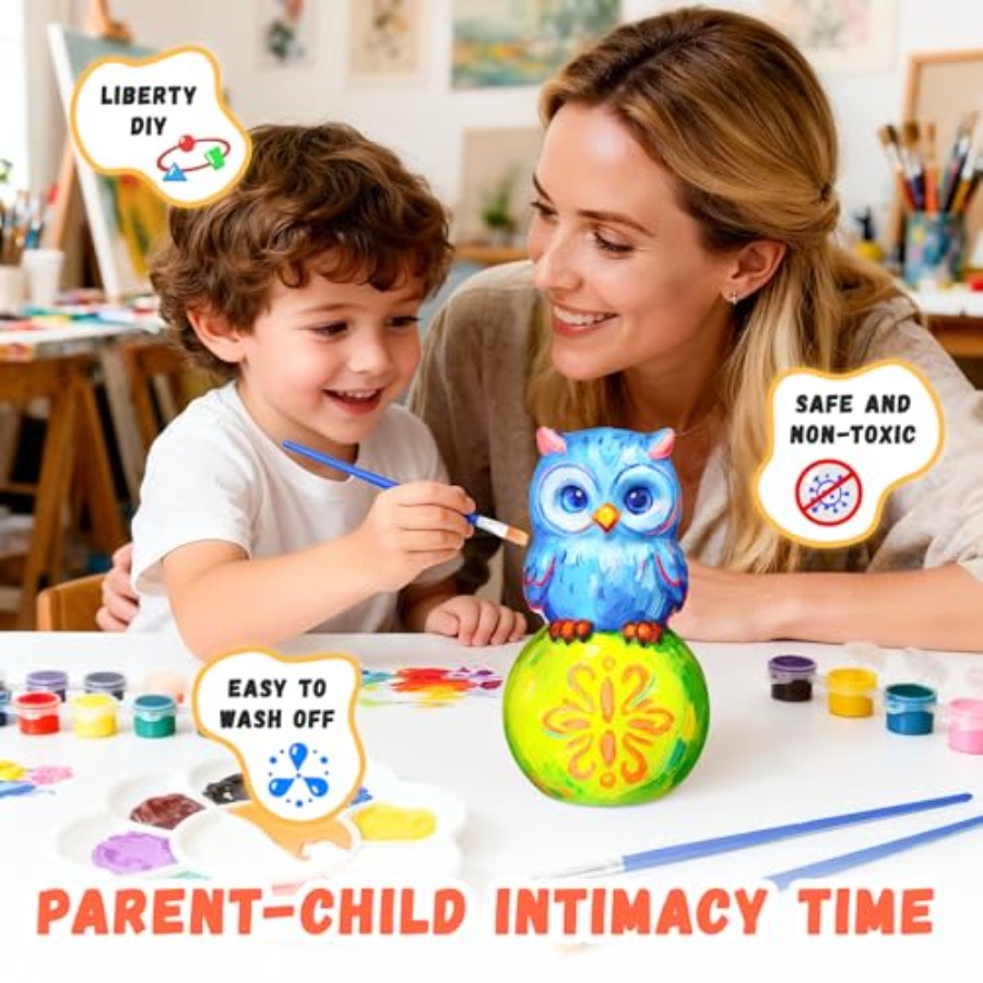 Paint Your Own Lamp Kit, Arts  – Art Craft Kit Bewertung und Preis