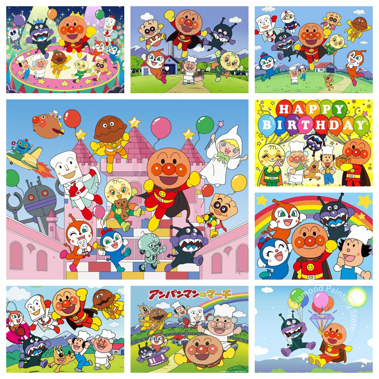 Anpanman Diamond Painting Kit  – Art Craft 6 Year Old Bewertung und Preis