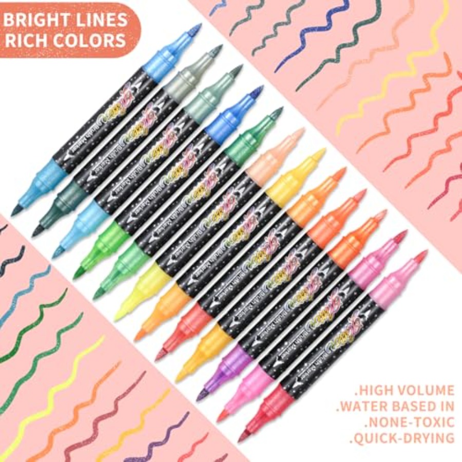 192 Colors Glitter Brush Marke – Art Craft Doodle Bewertung und Preis