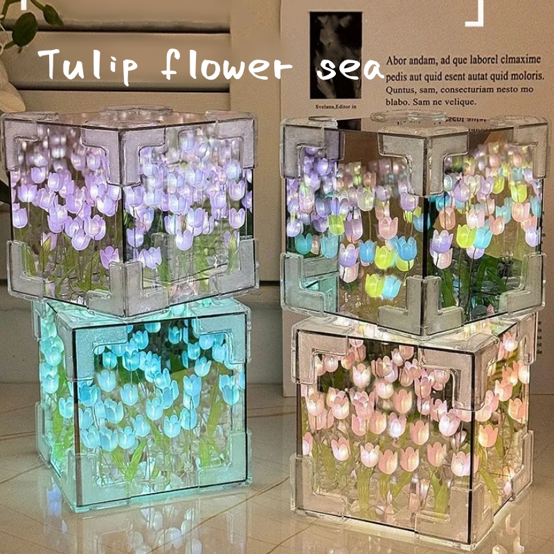 DIY Tulip Mirror Cube Lamp Sim – Art Craft Night Bewertung und Preis