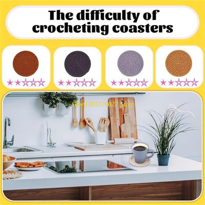 C4DF DIY Crochet Cup Kits or M – Art Craft Cup Bewertung und Preis